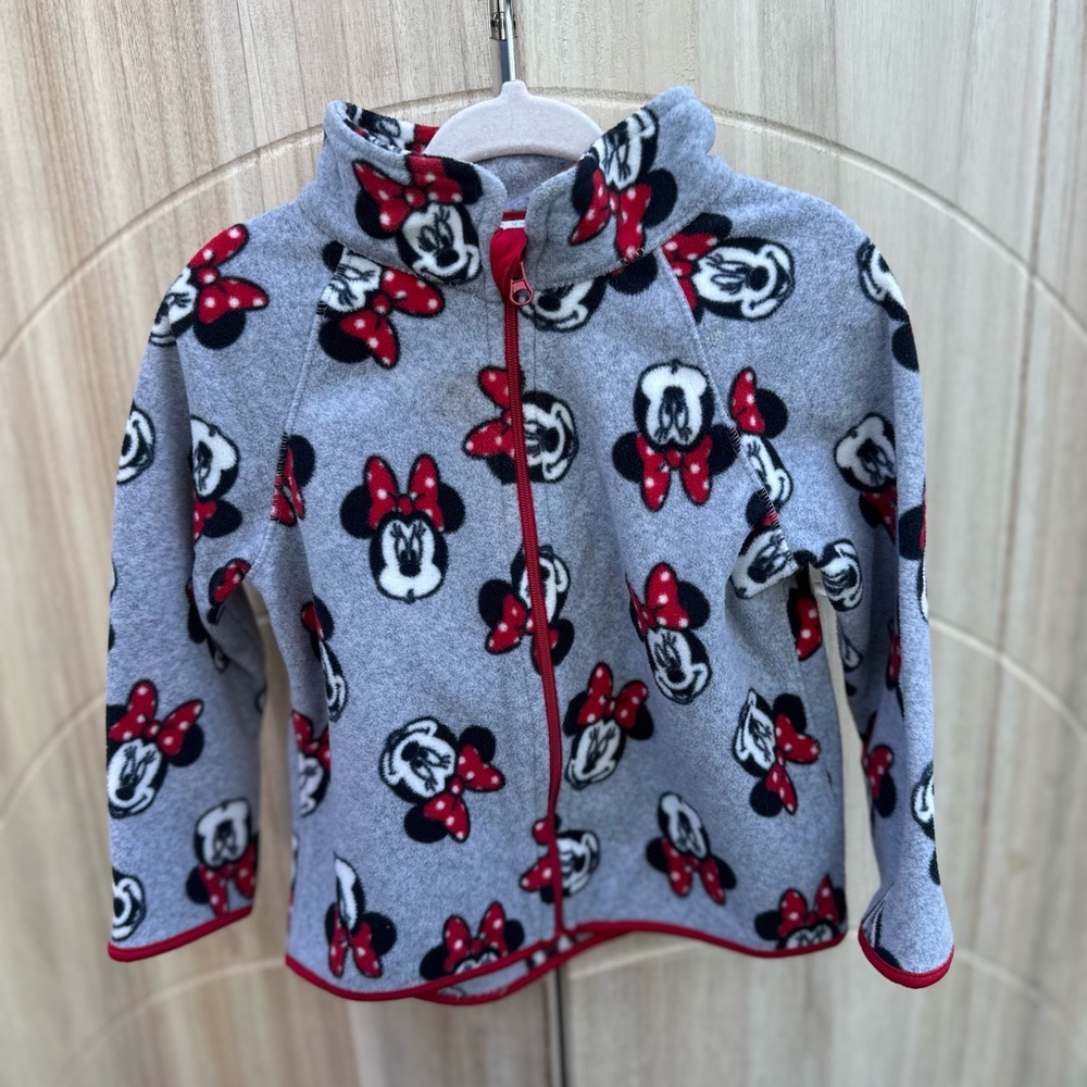 H&M Gray and Red Kids Jacket with Character Print